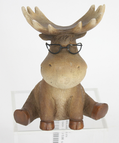 X4891 Moose With Glasses