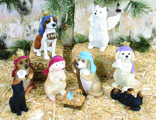 X6134 Dog Nativity